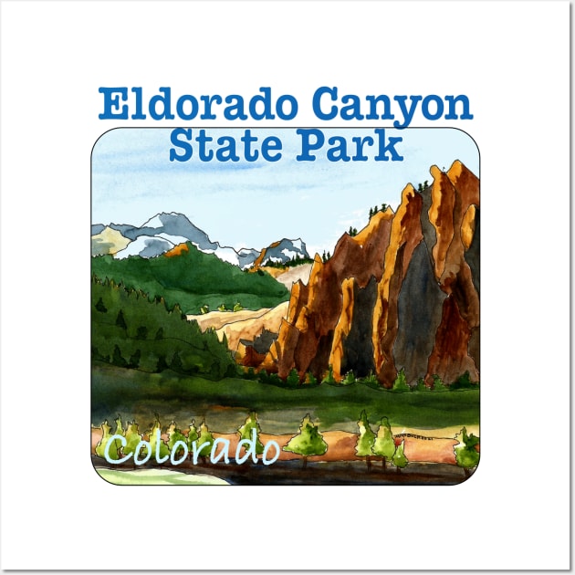 Eldorado Canyon State Park, Colorado Wall Art by MMcBuck